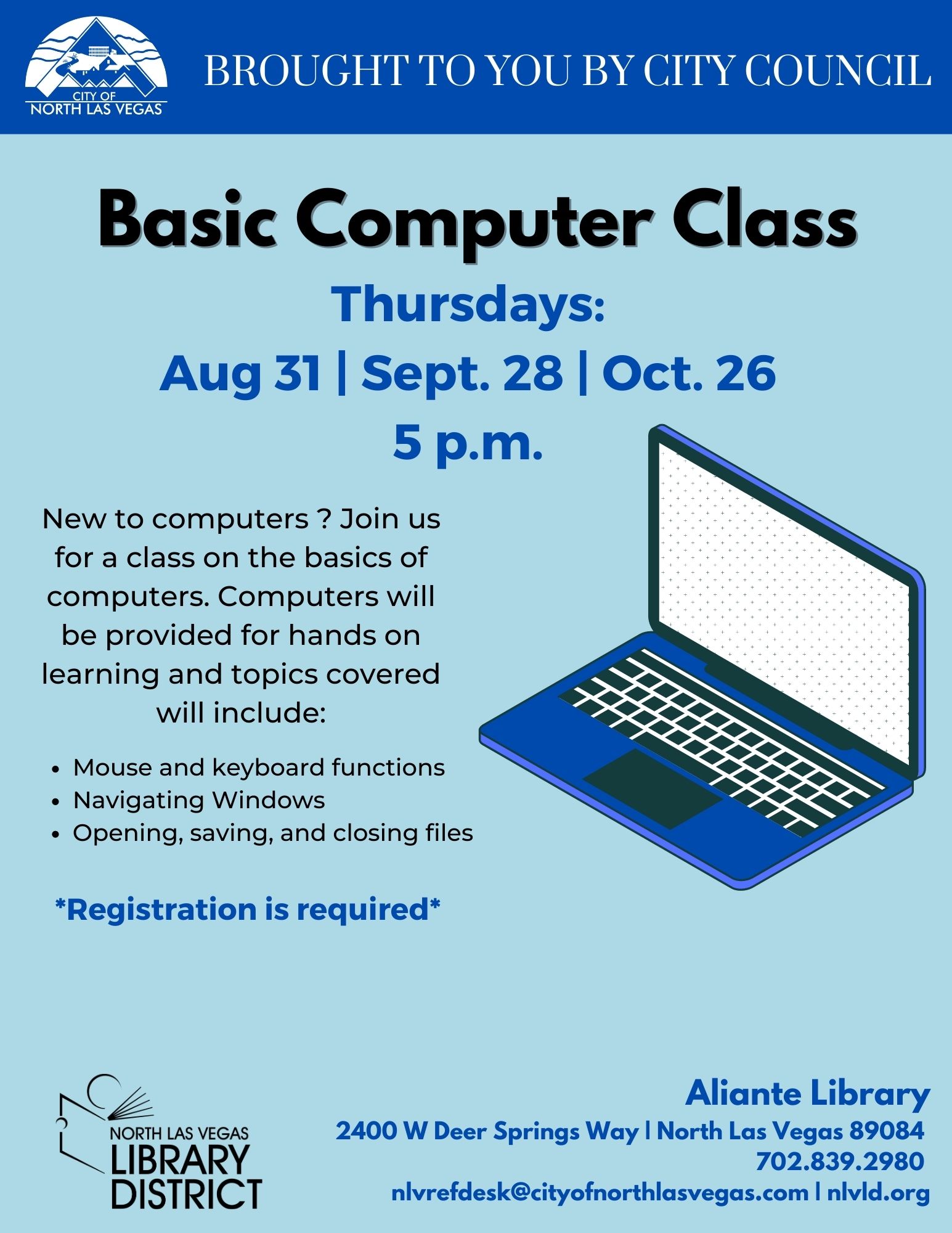 ALI Basic Computer Class 