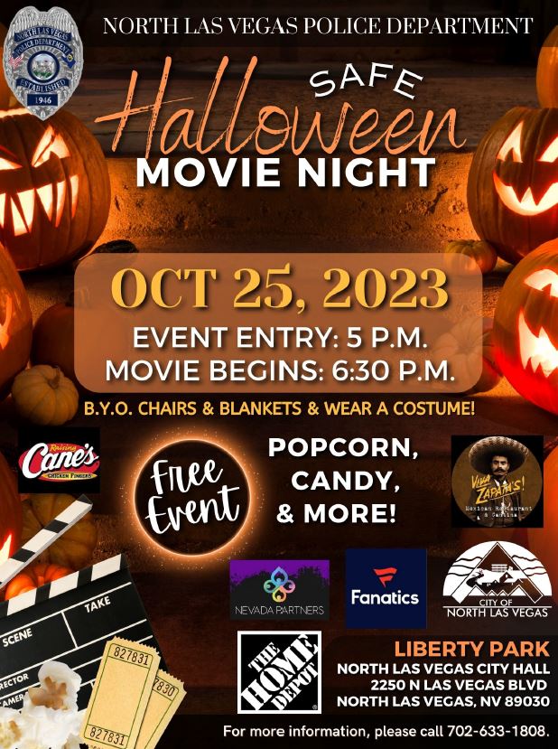 Halloween movie night