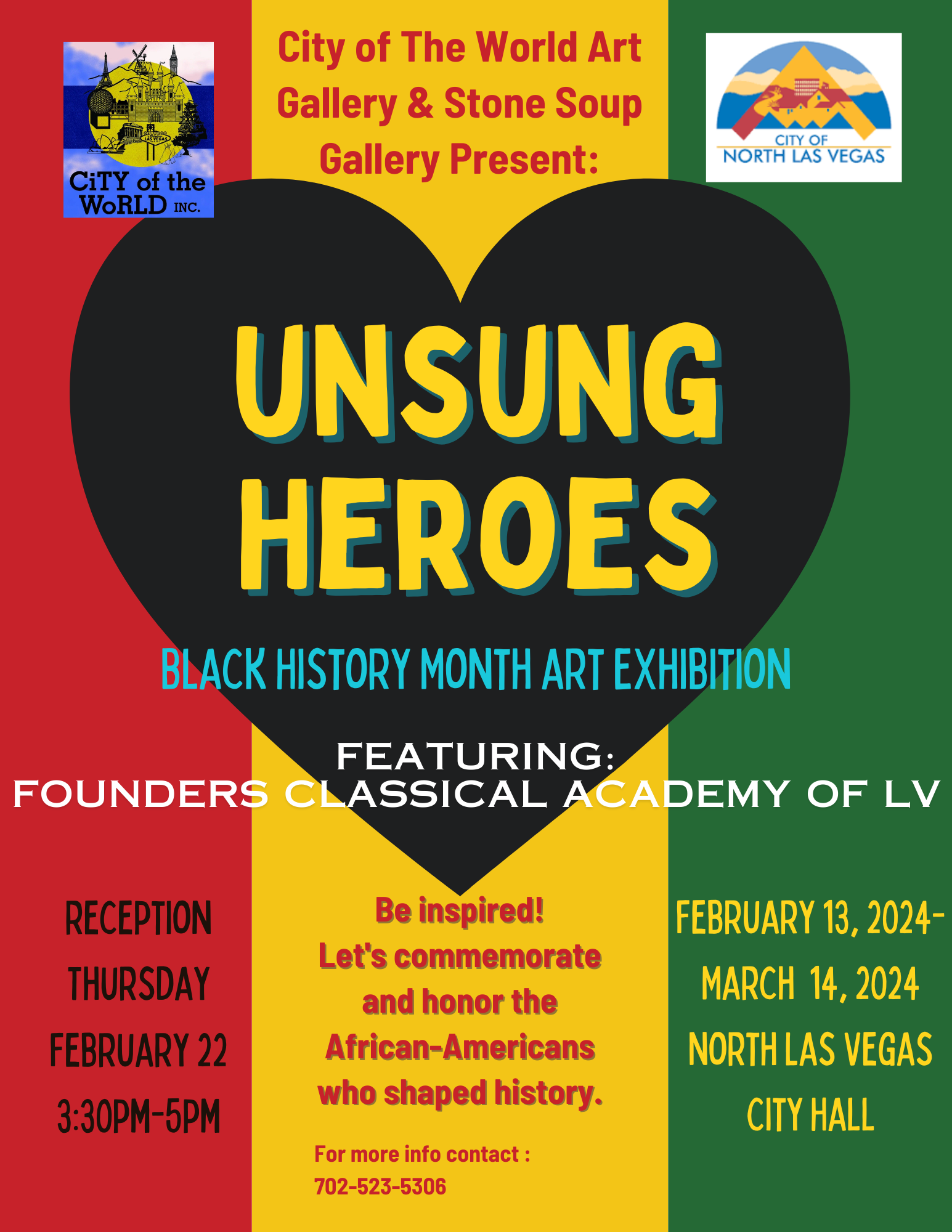 BHM for Art Exhibit