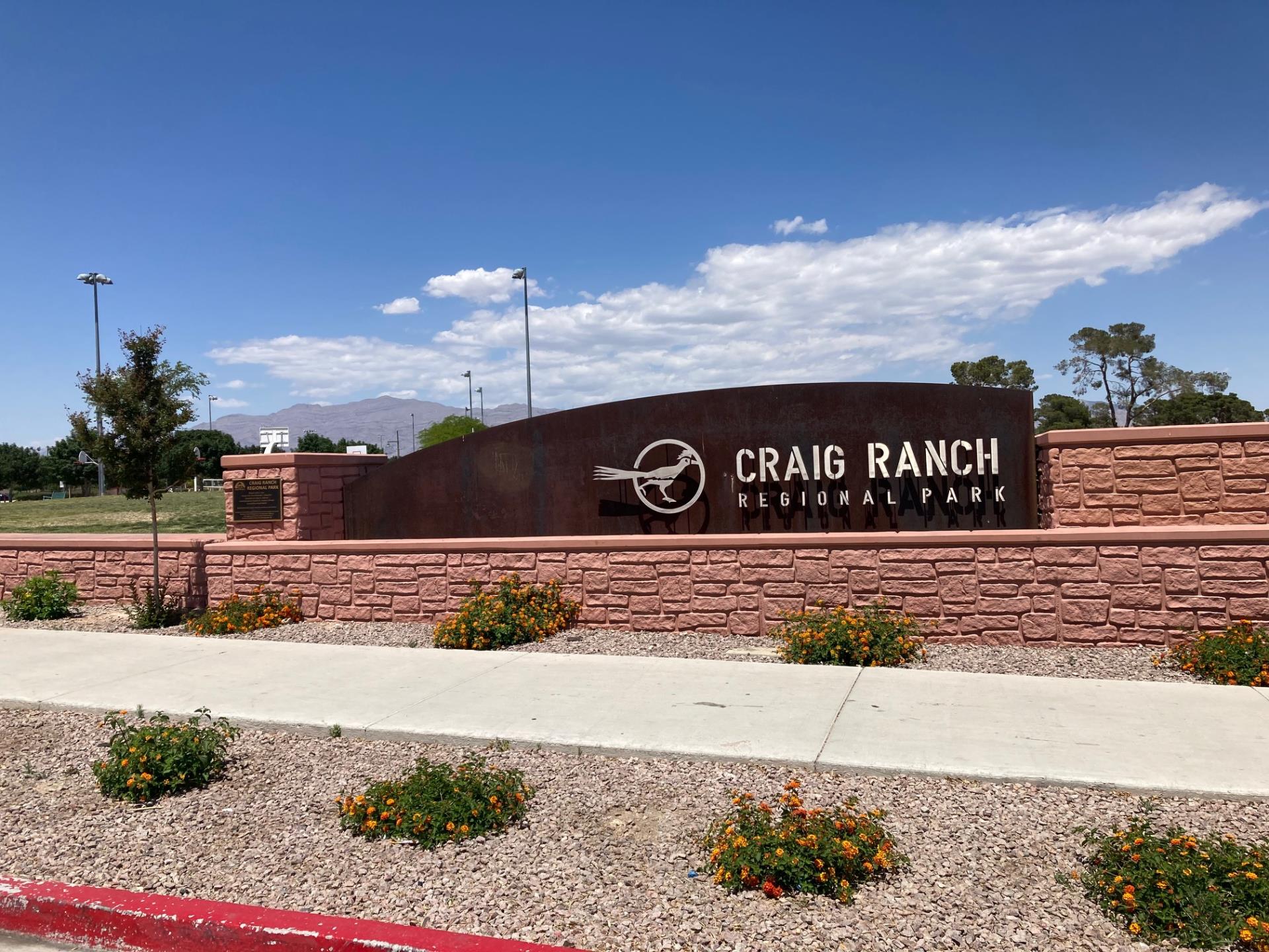 Craig Ranch Park Sign